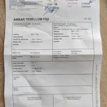 Aynı Poşette Gönderdiğim Ürünün İadesi Yapılmadı Mağdur Oldum