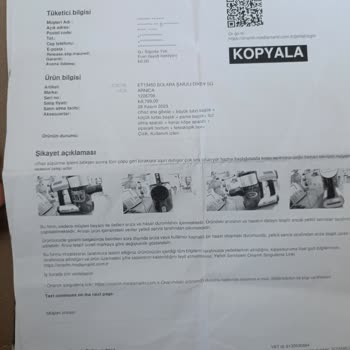 Arnica Kablosuz Süpürgede Tekrarlayan Arıza Ve Değişim Sorunu