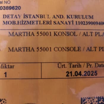 Konsolun Eğilmesi Sonrası Ekstra Destekle Çözüm Sunulması Ve Üretim Kalitesi Sorunu