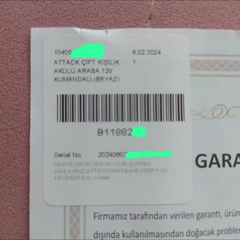 Pilsan Oyuncak Yeni Alınan Akülü Arabada Eski Üretim Tarihli Akü Sorunu Yaşadım