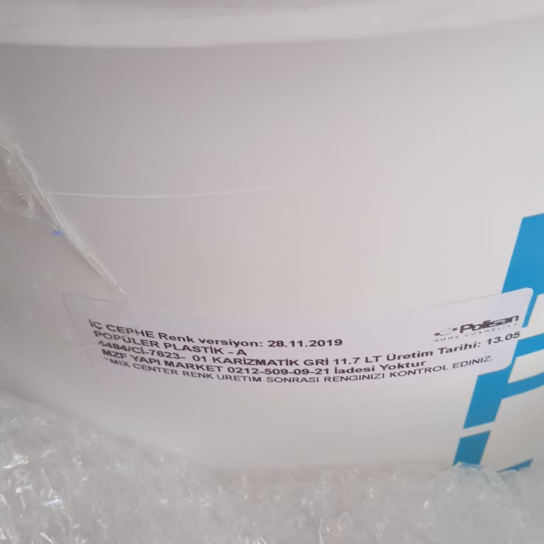 Mzf Yapı Market Karizmatik Krem Yerine Karizmatik Gri Gelmiş