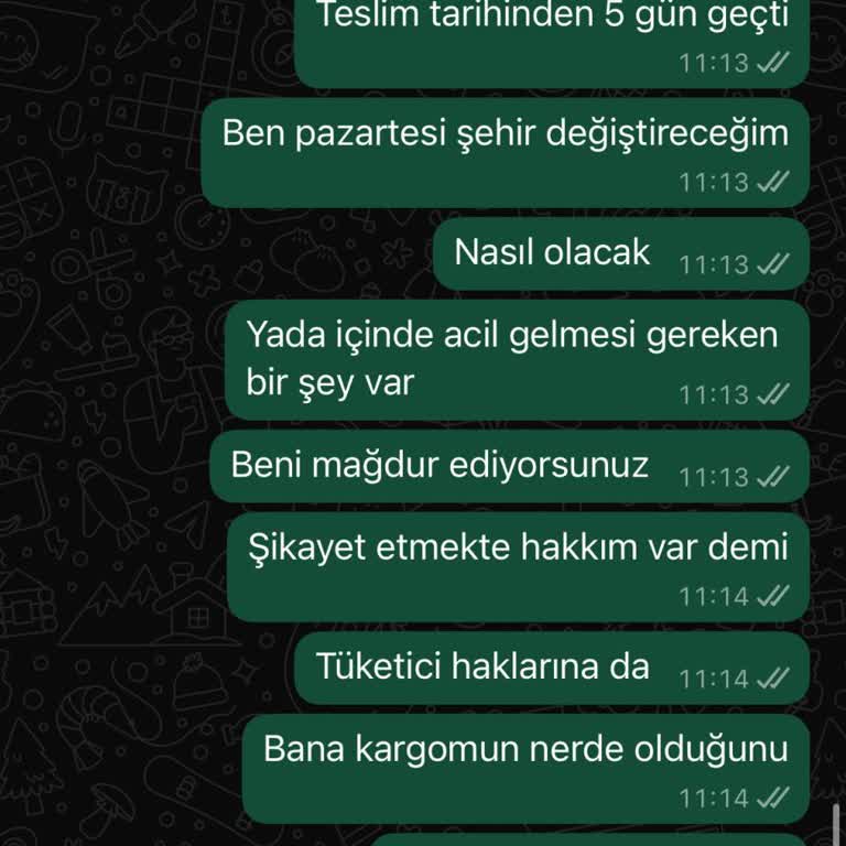Kargom Bir Haftadır Teslim Edilmedi Müşteri Hizmetleri Yardımcı Olmuyor