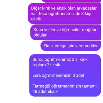Anneler Günü Siparişi Eksik Ve Kırık Teslim Edildi Mağduriyet Giderilmedi