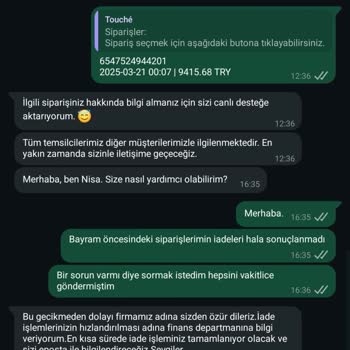 Touche İade Süreci Gecikiyor, İletişim Ve Şeffaflık Yok