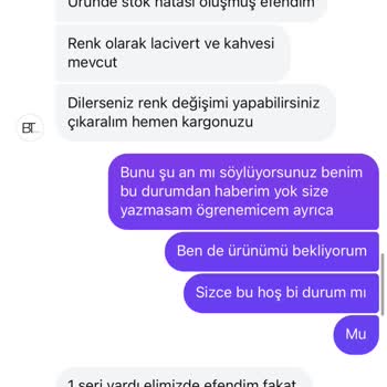 Sipariş Verdiğim Ürün Gönderilmedi, İletişim Sağlanmıyor Ve İade Talebim Var