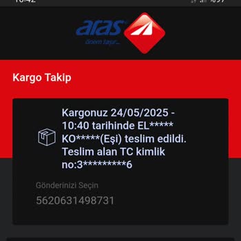 Tanımadığım Kişiye Teslim Edilen Kargomun Bulunmasını İstiyorum