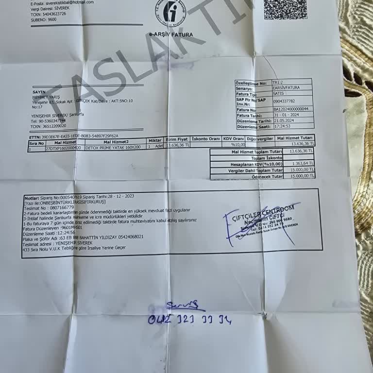 Yatakta Çökme Sorunu Ve İlgisiz Servis Mağduriyeti