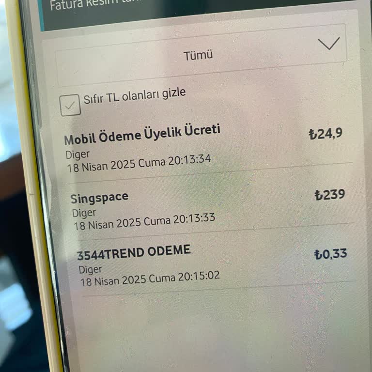 Vodafone İsteğim Dışında Mobil Ödeme Ve Abonelik Mağduriyeti