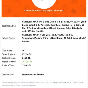Siparişim Yok, Müşteri Hizmeti De Ulaşılmaz