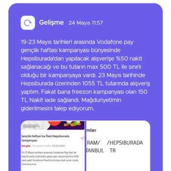 Kampanya Sözünde Durulmadı, Eksik Nakit İade Yapıldı