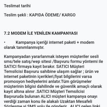 Türk Telekom Adı Kullanılarak Yanıltıcı Modem Satışı
