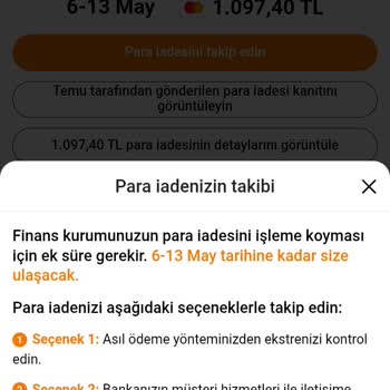 Temu'dan Yapılan İadeler Bir Aydır Gerçekleşmedi