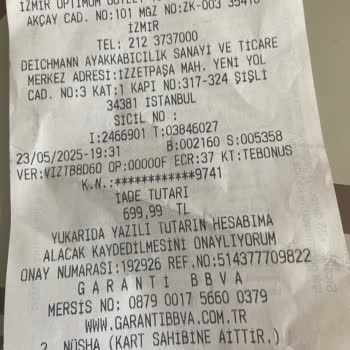 Ayakkabı İadesinde Ekstra Ücret Kesintisi