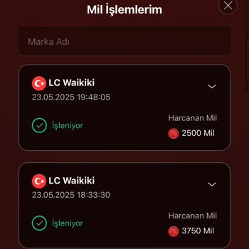 Shop And Miles Millerimle Aldığım LCW Hediye Çeklerinin Pin Kodları Gönderilmedi
