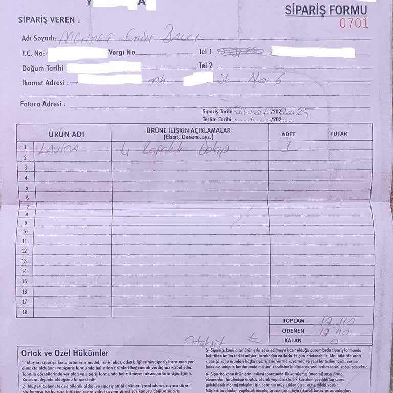 Sipariş Verilen Dolap 8 Aydır Teslim Edilmedi, Mağaza Bilgi Vermiyor