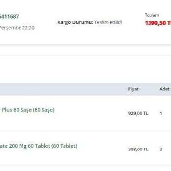 Vitaminler.com Son Kullanma Tarihi Yakın Ürün Gönderimi Ve Müşteri Hizmetlerine Ulaşılamaması