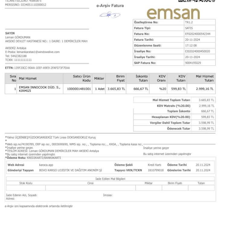 Karaca'dan Aldığım Düdüklü Tencere Hem Patladı Hem De Müşteri Hizmetlerine Ulaşamıyorum