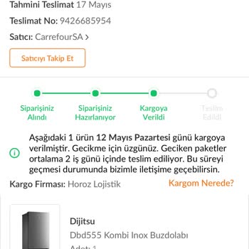 Teslim Edilmeyen Buzdolabı Nedeniyle Yaşanan Mağduriyet Ve İlgisizlik