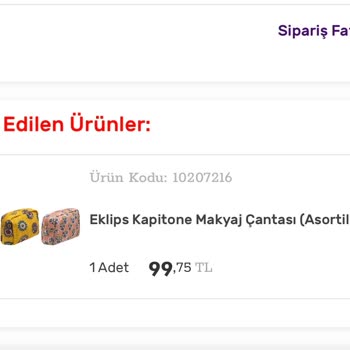 İndirimli Ürün Siparişi Stokta Olduğu Halde İptal Edildi