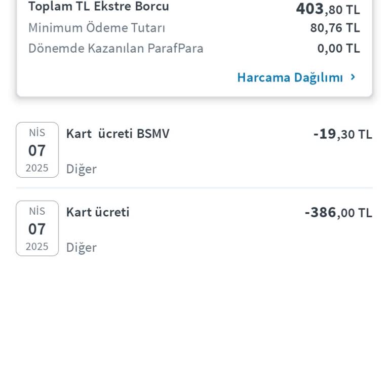 Kapatma Sözüne Rağmen Kredi Kartı Aidatı Yansıtıldı Ve İade Edilmedi