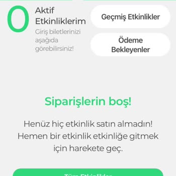 Bubilette Ödeme Yapıldı Biletim Görünmüyor Konsere Katılamayacağım