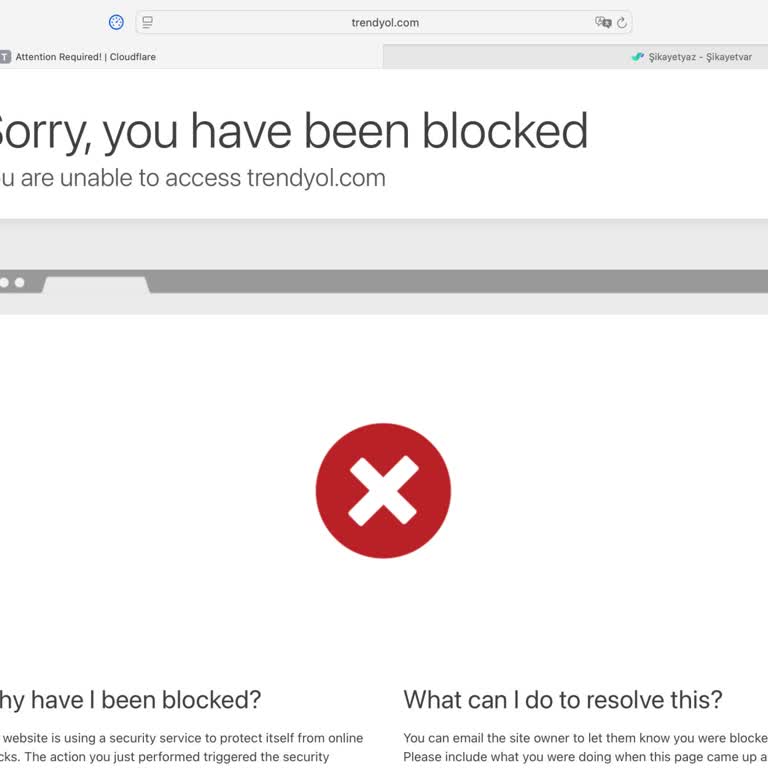 Trendyol Blocked Me for No Reason