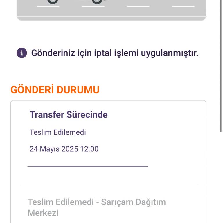 Kargom Bilgi Verilmeden İptal Edildi, Mağduriyet Yaşadım