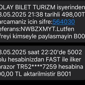 Bilet İadesinde Haksız Kesinti Ve Farklı Siteyle İşlem Karmaşası
