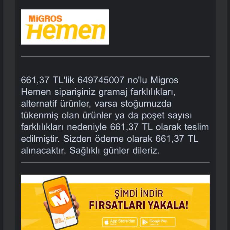 Migros Müşteri Hizmetlerinde Sürekli Bekletiliyorum, Sorunum Çözülmüyor