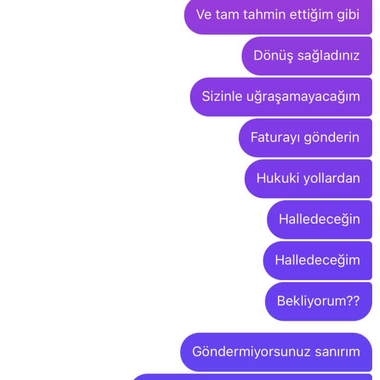 İade Talebine Yanıt Verilmemesi Ve Fatura Bilgisi Eksikliği