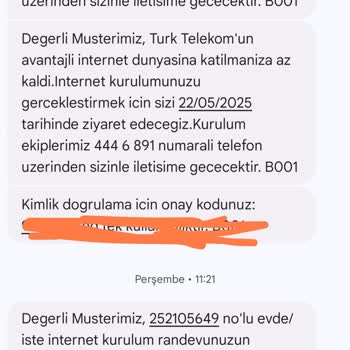 İnternet Kurulumu İçin Randevuya Gelmeyen Saha Ekipleri Mağduriyet Yaşatıyor