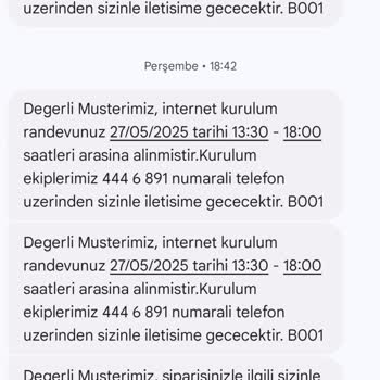 İnternet Kurulumu İçin Randevuya Gelmeyen Saha Ekipleri Mağduriyet Yaşatıyor