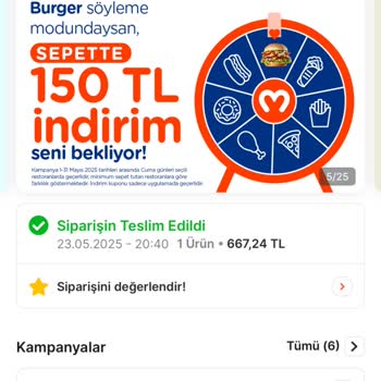 Migros Yemek Siparişim İptal Edildi Bilgilendirme Yapılmadı Param Geç İade Edildi