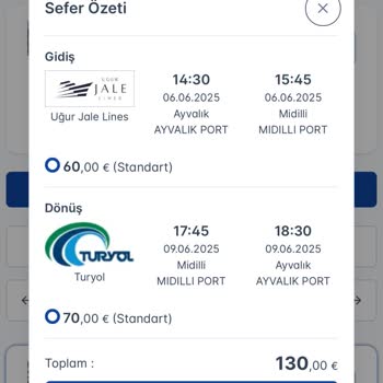 Fiyat Bilgisi Eksikliği Nedeniyle Daha Pahalı Bilet Satın Almak Zorunda Kaldım
