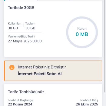 Sosyal Medya Paketi Kullanımında Anormal Fatura Ve Yetersiz Müşteri Desteği