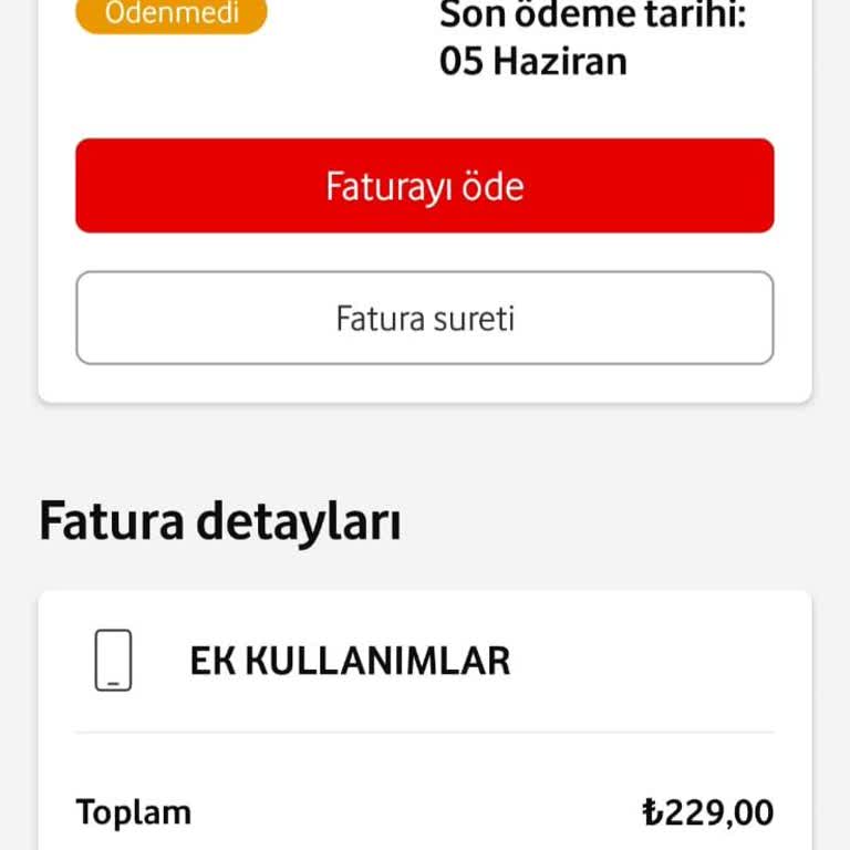 Faturada Bilinmeyen Ek Ücretin Açıklanmasını Ve İptalini Talep Ediyorum