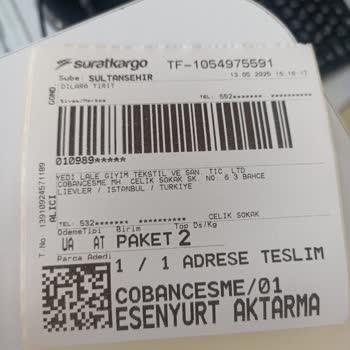 İade Edilmeyen Para Ve Ek Kargo Ücreti Mağduriyeti