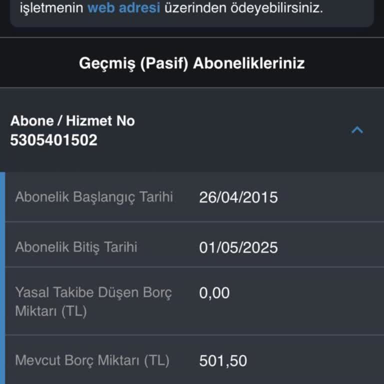 Yanlış Bilgilendirme Nedeniyle Yüksek Fatura Mağduriyeti