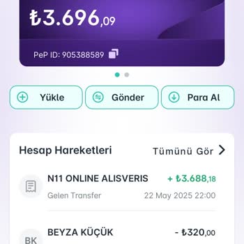 İade Tutarım Hesabıma Yansıtılmadı, Pep Güvenimi Kaybetti