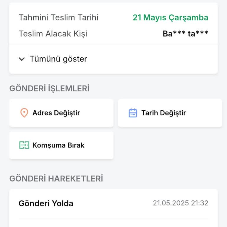 Kargo Teslimatında Sürekli Oyalama Ve Yanıltıcı Bilgilendirme