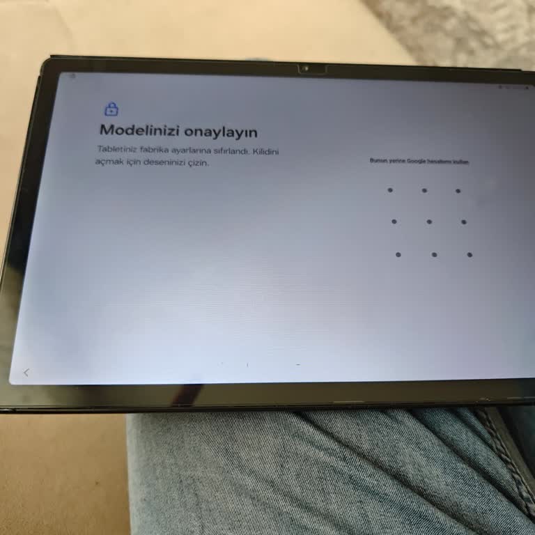 Faturalı Tabletimde Şifre Sorunu: Samsung Müşteri Hizmetleri Hayal Kırıklığı