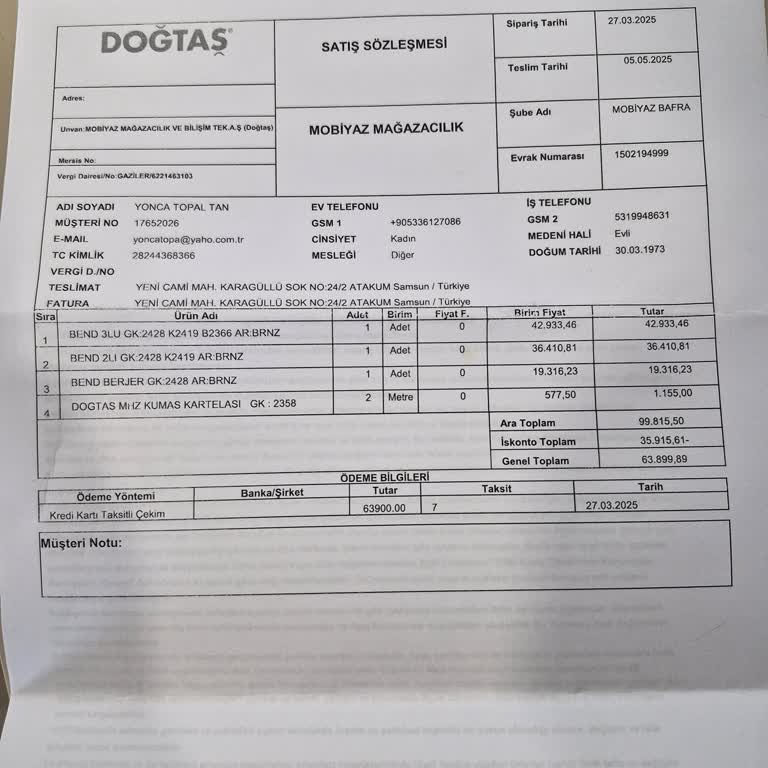 Doğtaş'tan Aldığım Koltuk Takımı Teslim Edilmiyor, Bilgi De Verilmiyor!