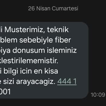 Defalarca Randevu Oluşturulmasına Rağmen Fiber İnternet Bağlantısı Yapılmadı