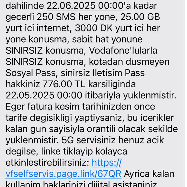 Faturam Beklenmedik Şekilde Yükseldi, Paketim Kaldırıldı