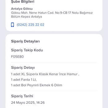 Siparişin Geç Ve Soğuk Teslim Edilmesi, Yanıltıcı Teslimat Bilgisi Ve İlgisiz Müşteri Hizmeti
