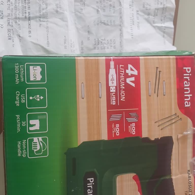 Kablosuz Zımba Makinesi Çalışmıyor İade Sorunu Yaşadım