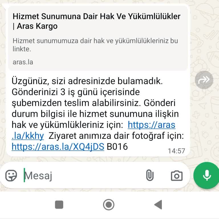 Hafta Sonu Kapatılan Okula Kargo Teslim Edilemedi