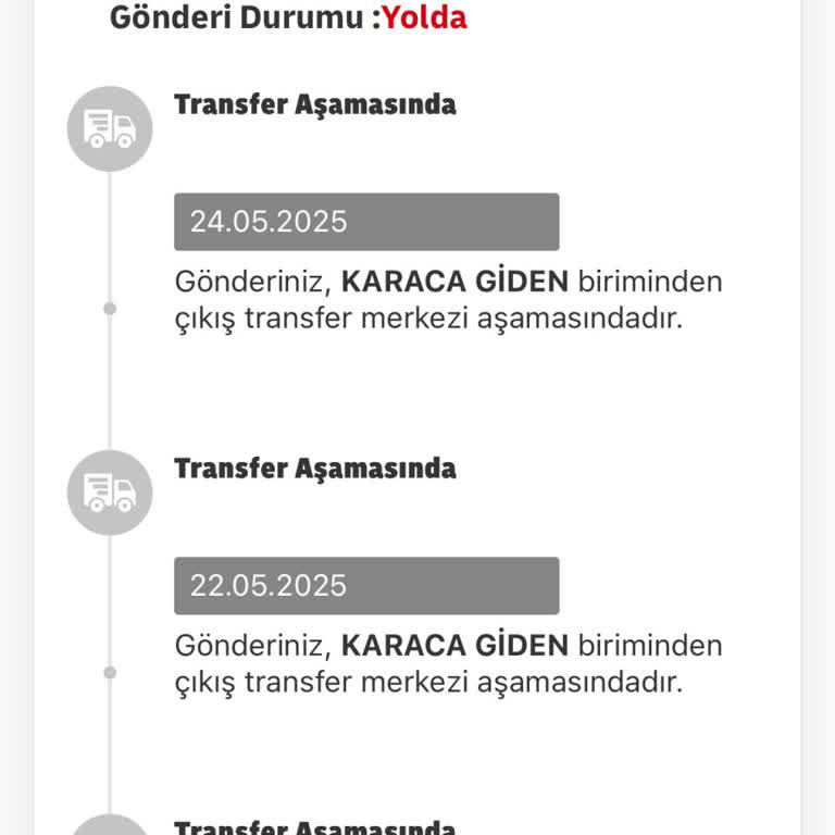 Kargomun Teslimat Tarihi Belirsiz, Bilgi Alamıyorum