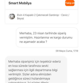 Siparişin 3 Hafta Bekletilip Aniden İptal Edilmesi Mağduriyet Yarattı