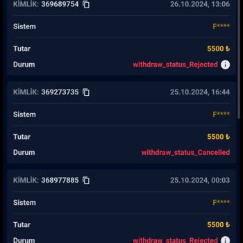 Çekim Talebimde Yaşadığım Mağduriyetin Giderilmesini İstiyorum